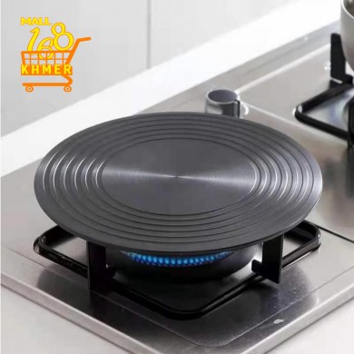 Household gas stove heat conduction plate Black flame retardant heat conduction plate